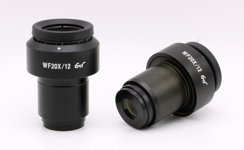    Ʈ   ڼ 12mm  30mm   ׷ ̰  WF 20X  ʵ/1 Pair Stereo Microscope Dedicated WF 20X Adjustable Field Of View High Eyepoi